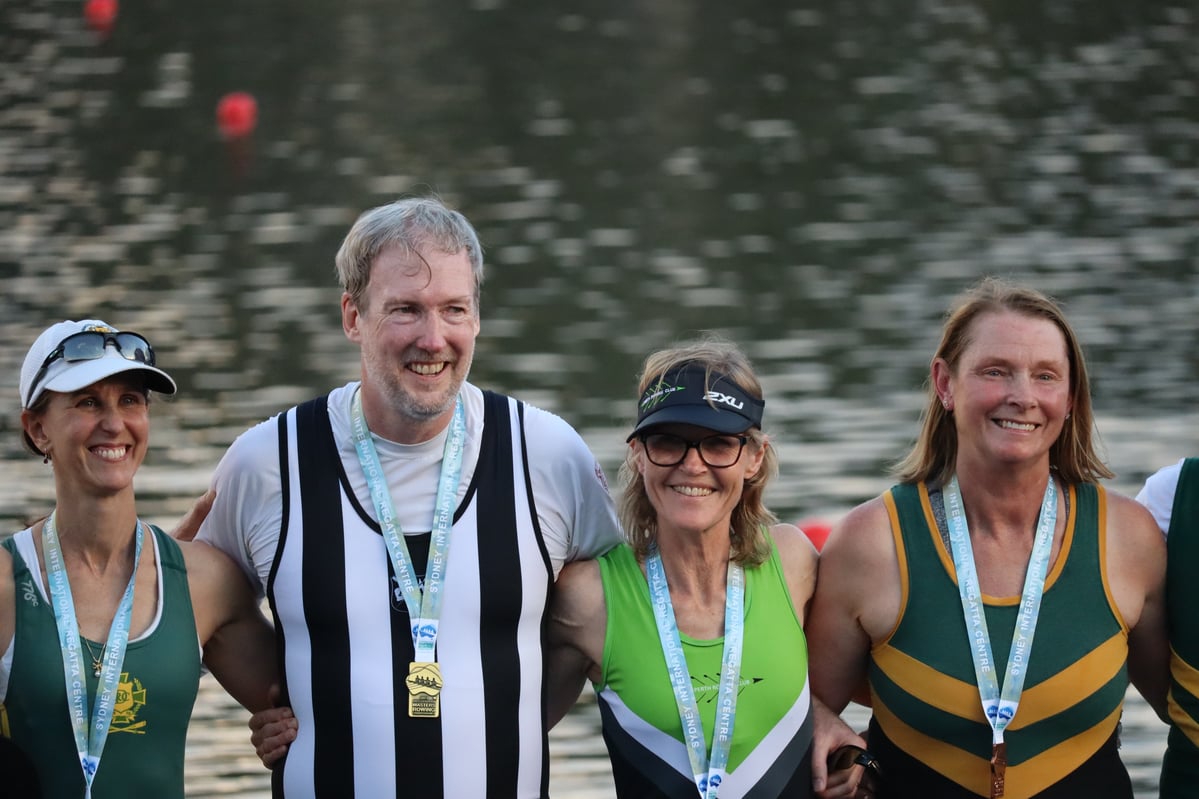 Mitchell Reinhard Rowing Australian Masters Rowing Championships