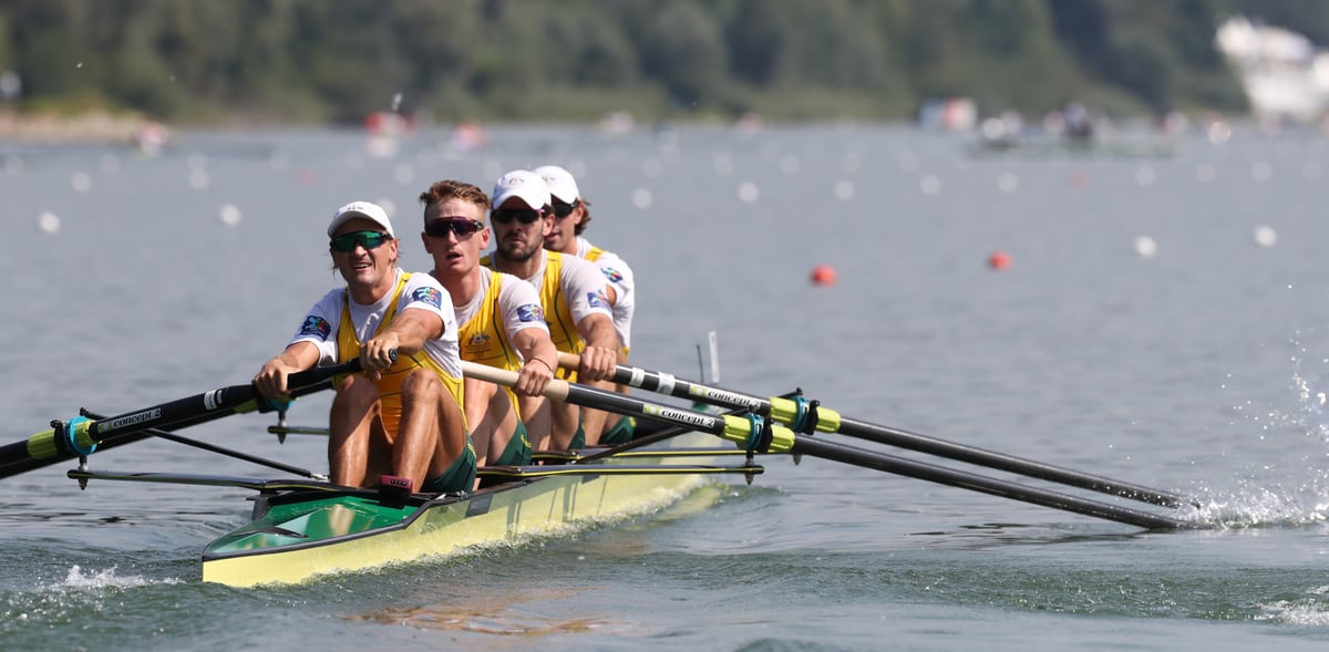 Hill, Hargreaves, Purnell and O_Brien - Copyright Rowing Australia
