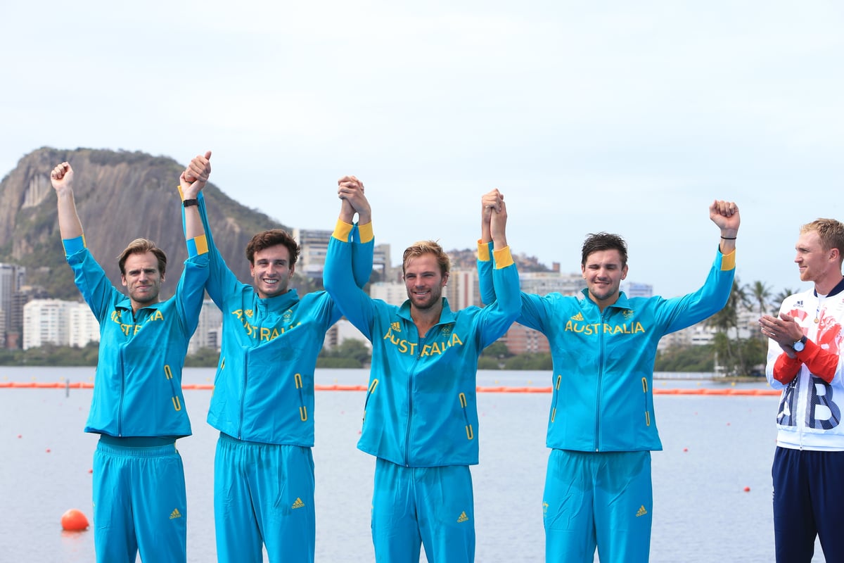 Will Lockwood, Josh Dunkley-Smith, Josh Booth and Alex Hill